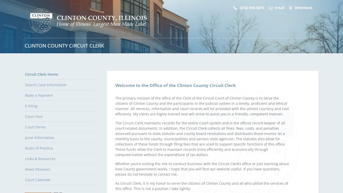 Circuit Clerk | Clinton County, Illinois